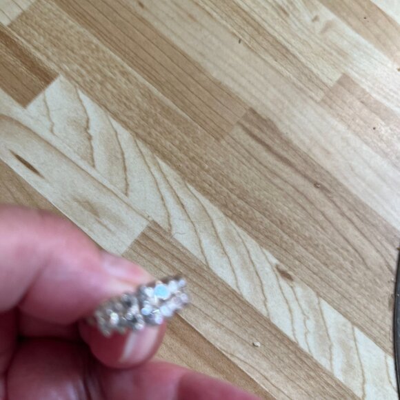 Vintage Sterling Silver Ring - Size 8 - Picture 6 of 6